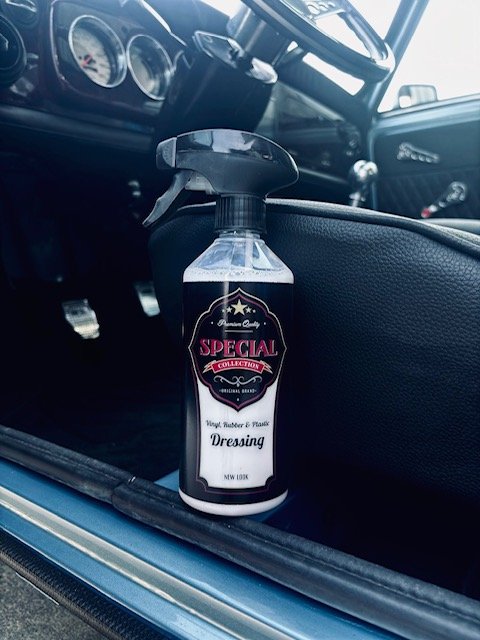 vinyl. rubber. plastic dressing